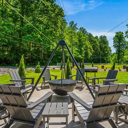 5 Cabins In Gburg Sleeps 16 Firepit & Games Gatlinburg Exterior photo